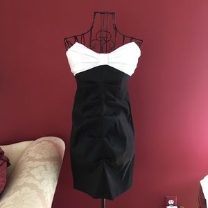 NWT JUMP Black & White Party Dress - Sz 3/4